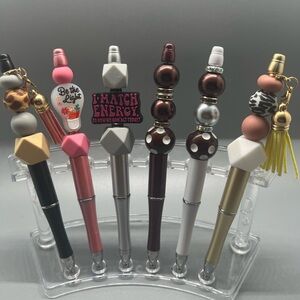 Stylish Beaded Pens Set